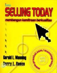 Image of Selling today : membangun kemitraan berkualitas