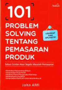 101 problem solving tentang pemasaran produk