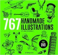 767 handmade illustrations