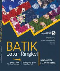 Batik latar ringkel : pengenalan dan pembuatan