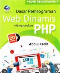 Dasar pemrograman web dinamis menggunakan PHP