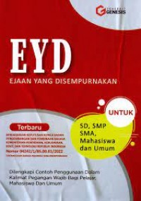 EYD : ejaan yang disempurnakan