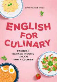 English for culinary