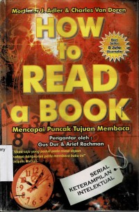 How to Read a Book Mencapai Puncak Tujuan Membaca