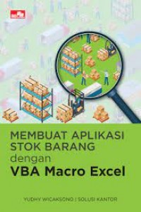 Membuat aplikasi stok barang dengan VBA Macro Excel