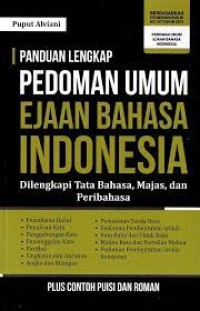 Panduan lengkap pedoman umum ejaan Bahasa Indonesia