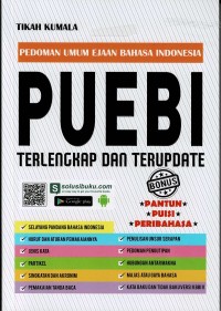 Pedoman umum ejaan Bahasa Indonesia : PUEBI