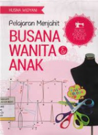 Pelajaran menjahit busana wanita anak